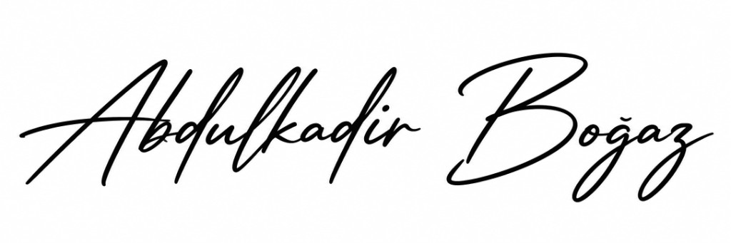 Abdulkadir Boğaz imzası